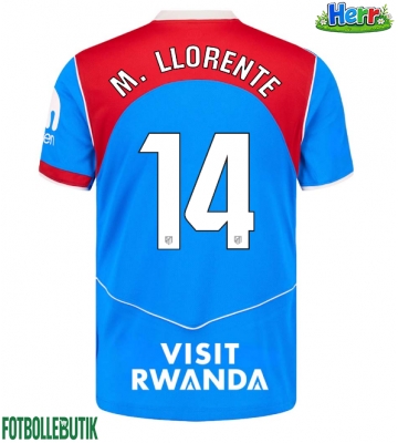 Atletico Madrid Marcos Llorente #14 Tredje Tröja 2025-26 Kortärmad